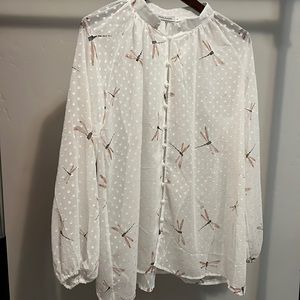 Pretty Misslook sheer top